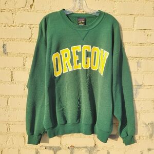 Vintage 1994 University Of Oregon Ducks Crewneck Sweatshirt Size Large